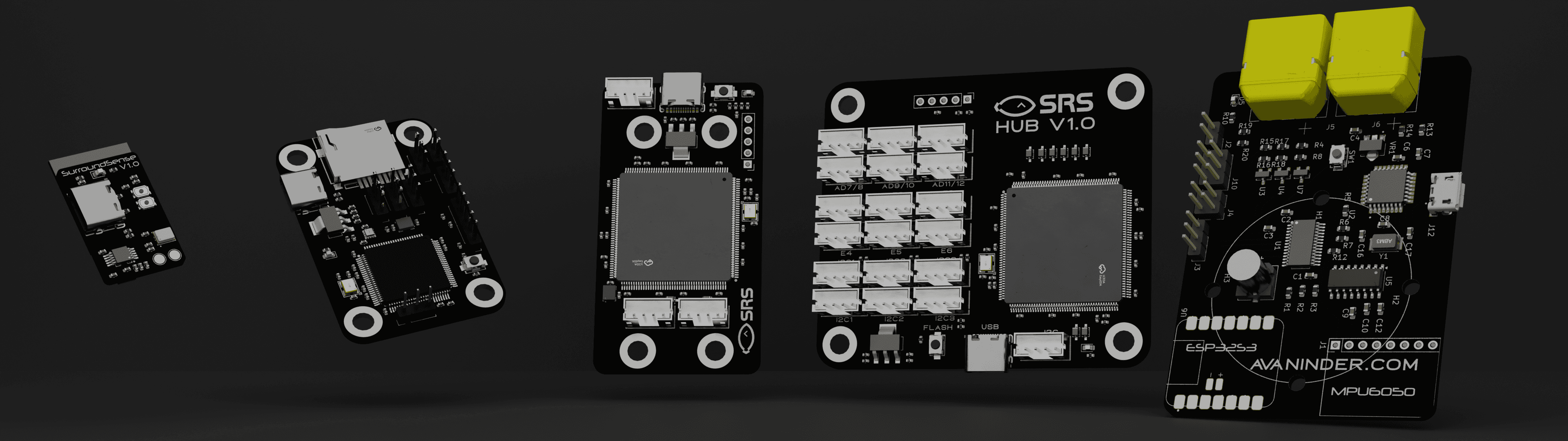 Render of PCB